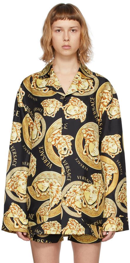 versace pajamas women's